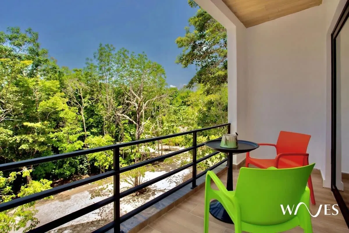 Spacious 1 Bedroom With Great Location & Rooftop Pool By Waves Management Tulum