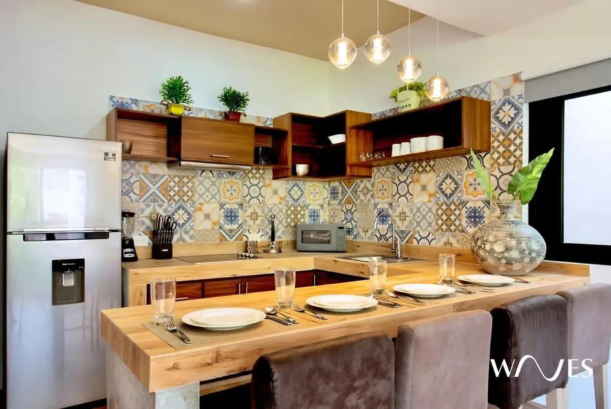 Spacious 1 Bedroom With Great Location & Rooftop Pool By Waves Management Tulum 0*,  Mexiko