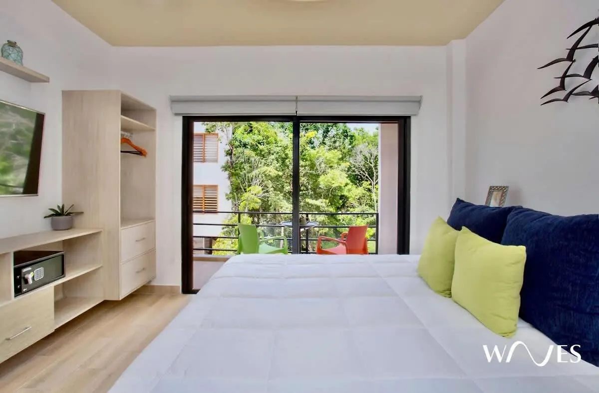 Spacious 1 Bedroom With Great Location & Rooftop Pool By Waves Management Tulum 0*,  Mexiko